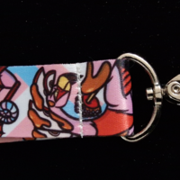 Lanyard - Candy Animals - Flamingos - Thumbnail 2