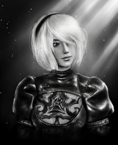 Eve × 2B - Stellar Blade 