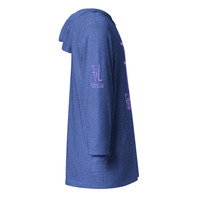 Purple Faith to Live-FtL Brand Hooded Long-Sleeve Tee - Thumbnail 2