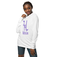 Purple Faith to Live-FtL Brand Hooded Long-Sleeve Tee - Thumbnail 4