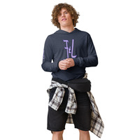 Purple Faith to Live-FtL Brand Hooded Long-Sleeve Tee - Thumbnail 7