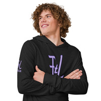 Purple Faith to Live-FtL Brand Hooded Long-Sleeve Tee - Thumbnail 9
