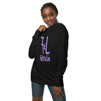 Purple Faith to Live-FtL Brand Hooded Long-Sleeve Tee - Thumbnail 10