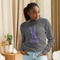 Purple Faith to Live-FtL Brand Hooded Long-Sleeve Tee - Thumbnail 19