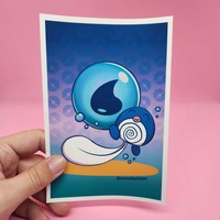 Po Kemon Mini Prints (Ampharos & Mareep) - Thumbnail 3