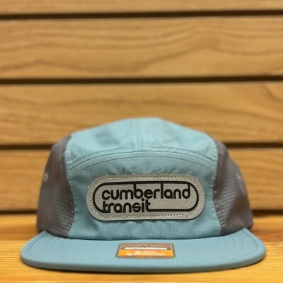 Smoke blue/charcoal osfm cumberland transit retro logo