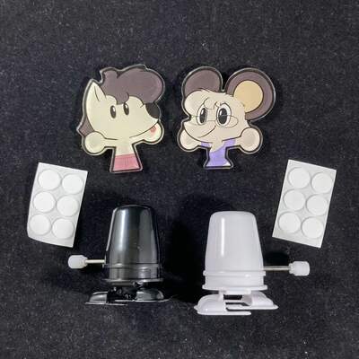 Acrylic walkers - chow and molte