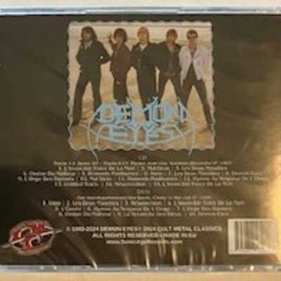 Demon eyes -posthumous remorse (new import cd/dvd of rarities from french metal band - cult metal classics)
