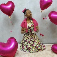 Pink/ Green Young Girl Skirt Set - Thumbnail 1