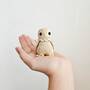 Baby Owl - critter stitch crochet bird pattern / amigurumi-3