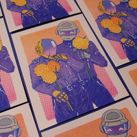 HAA Punks Riso Print - Thumbnail 1