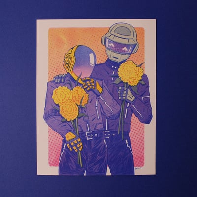 Haa punks riso print