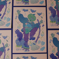 Let's Get Spooky! Riso Print - Thumbnail 1