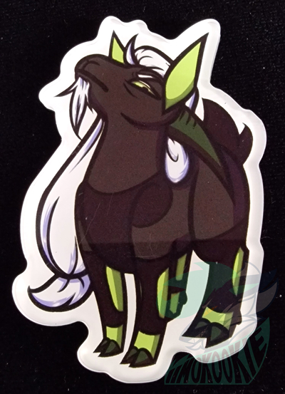 Acrylic Animal Magnet - Shaun The Hybrid Ibex Goat