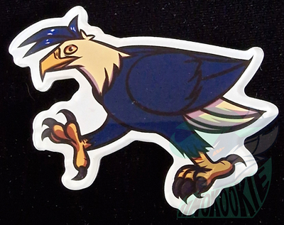 Acrylic Animal Magnet - Cormando The Bald Eagle