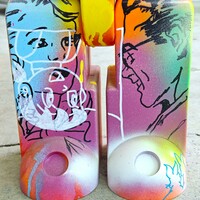 Custom Bearbrick 1000 %: "ORANGE BOY" by JUDAS ARRIETA - Thumbnail 5