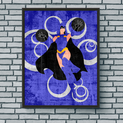 Minimalist Art Print - Raven