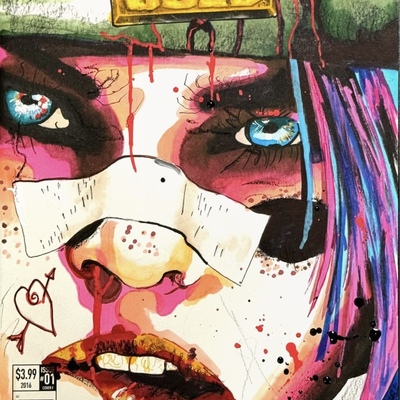 Tank girl close up sketchcover