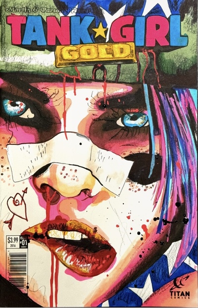 Tank Girl Close up Sketchcover