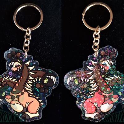 Farigiraf - double-sided keychain