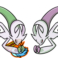 Mewtwo Mega Y - Double-sided Keychain - Thumbnail 1