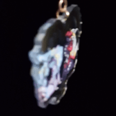 Koraidon & miraidon - tire bump - double-sided keychain - hot gold stamped