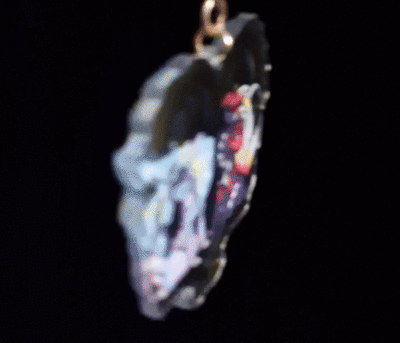 Koraidon & Miraidon - Tire bump - Double-sided Keychain - Hot Gold Stamped