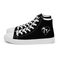 MI Love Mens high top canvas shoes - Thumbnail 18