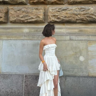 Elegant strapless special occasion dress unique prom dresses - Thumbnail 1