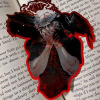 crow - glossy sticker - Thumbnail 2