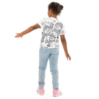 Snowman Family Kids crew neck t-shirt - Thumbnail 1