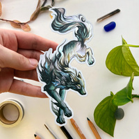 Ink Black Wolf - Jumbo Holo - Thumbnail 1