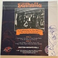 VALHALLA - Lightning In The Sky (New Import Limited Edition LP of NWOBHM band recordings from Cult Metal Classics) - Thumbnail 1