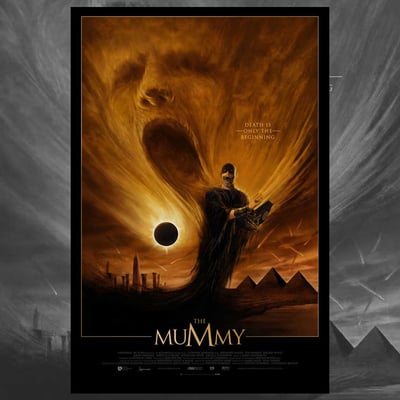 The mummy poster - foil variant