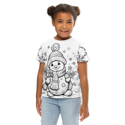 Snowgranny kids crew neck t-shirt