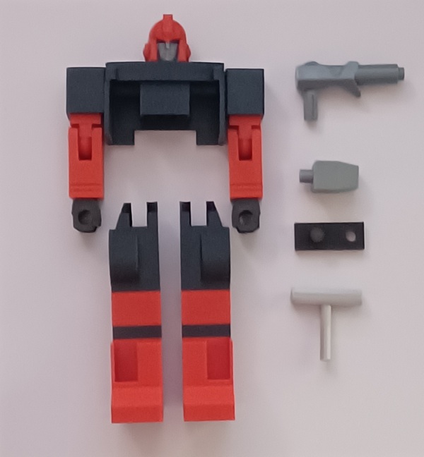 Transformers G1 Ironhide 3D Printed Upgrade Suite Parts Only G1 Ratchet IS NOT INCLUDED