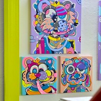 Painting by Maddalena (MAD) "KUDOPOODLE"  - Thumbnail 4