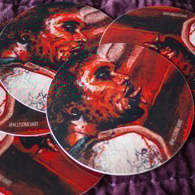 Stickers - he who shaketh death