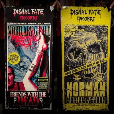 Mortuary Ghoul - Friends / Norman (POSTERS)