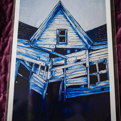 Art print - "haunted house"