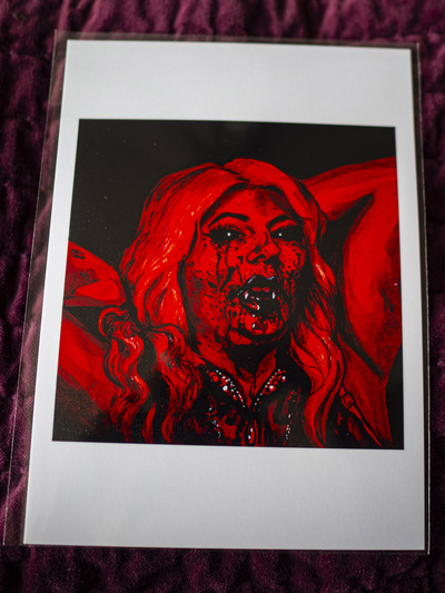 Art Print - "Blood Diva"