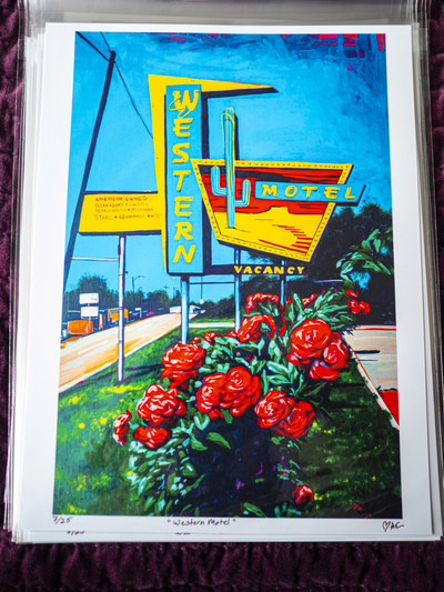 Art Print - "Western Motel"