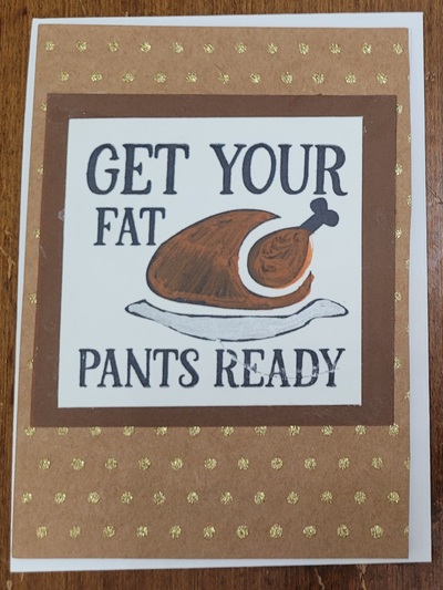 Turkey greeting card 2