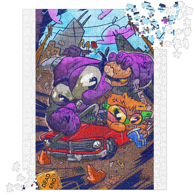 ALLEYCAT & GRIMMY Jigsaw puzzle