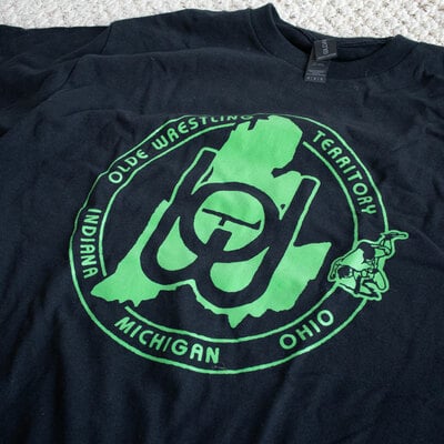 Olde wrestling territory shirt