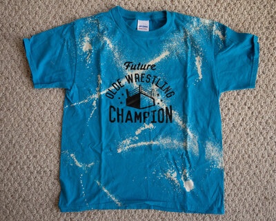 Youth Bleach Dye Future Champion Shirt