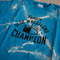 Youth Bleach Dye Future Champion Shirt - Thumbnail 1