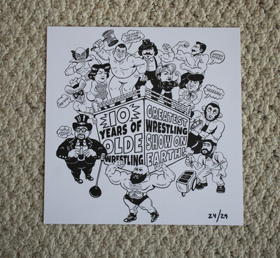 10 Year Risograph Print