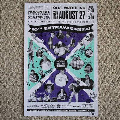 '23 extravaganza show poster