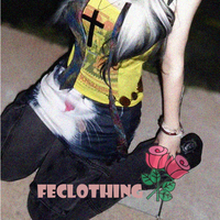 Retro black glasses cat low waist miniskirt - Thumbnail 4